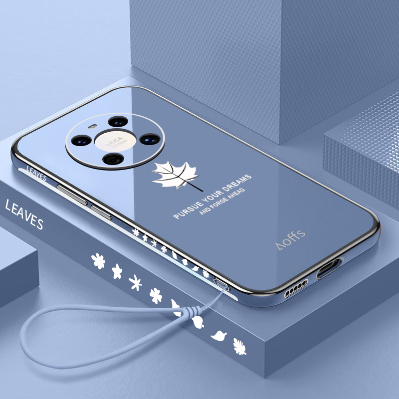 华为Mate40软胶日韩保护壳枫叶