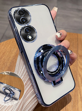 适用华为荣耀70手机壳honor70pro十透明保护硅胶套FNE一AN00全包防摔软壳SDY超薄七零por男女潮p带支架新款高