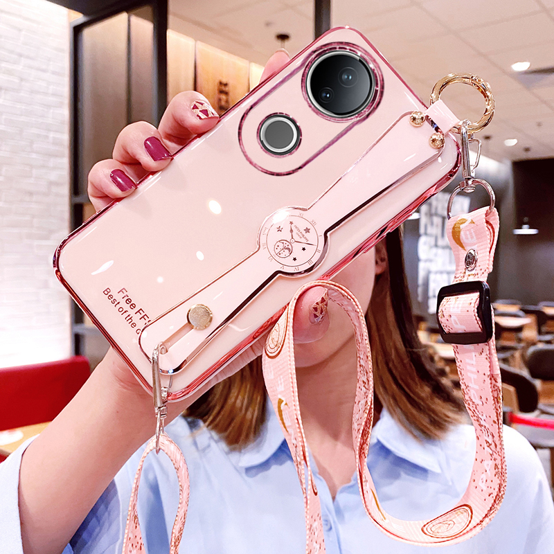 vivoS20硅胶腕带斜挎手机壳