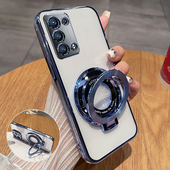 适用opporeno6pro十手机壳reno6por透明保护5G硅胶套oppo镜头全包防摔opporeon软壳reon超薄男女加曲屏带支架