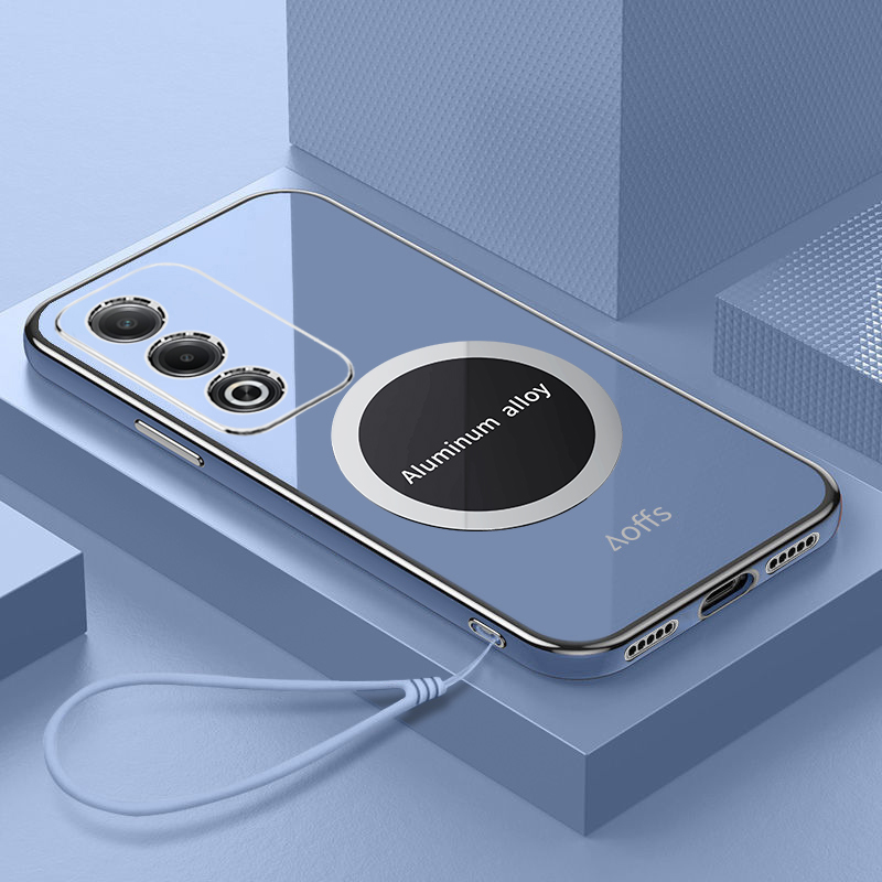 oppoA3活力版硅胶电镀手机壳磁吸