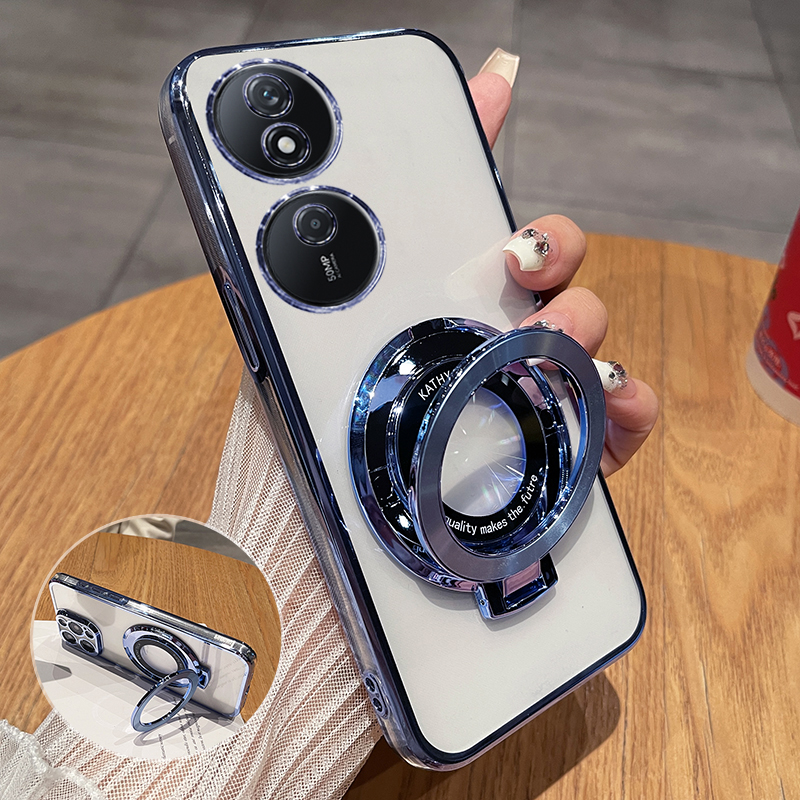 荣耀play8T硅胶透明电镀手机壳