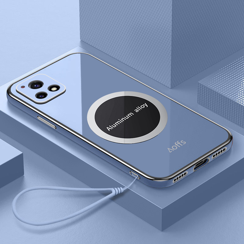 vivoy31s硅胶简约手机壳磁吸