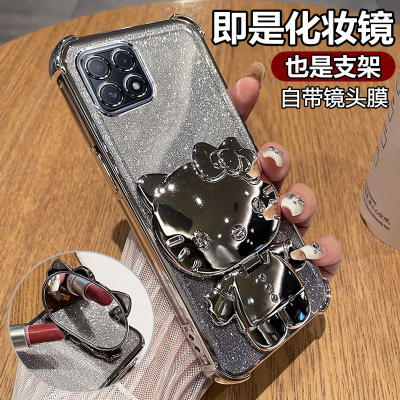 oppoA53硅胶kt猫化妆镜手机壳