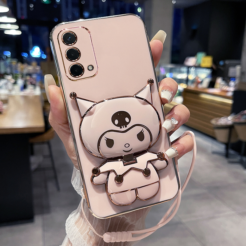 适用oppoa93手机壳oppo保护A93硅胶套5G全包防摔opa软壳oppa可爱opopa卡通oopoa女潮0pp0新款opooa带镜子935g