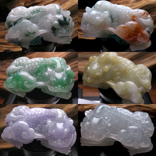 翡翠貔貅挂件招财吊坠