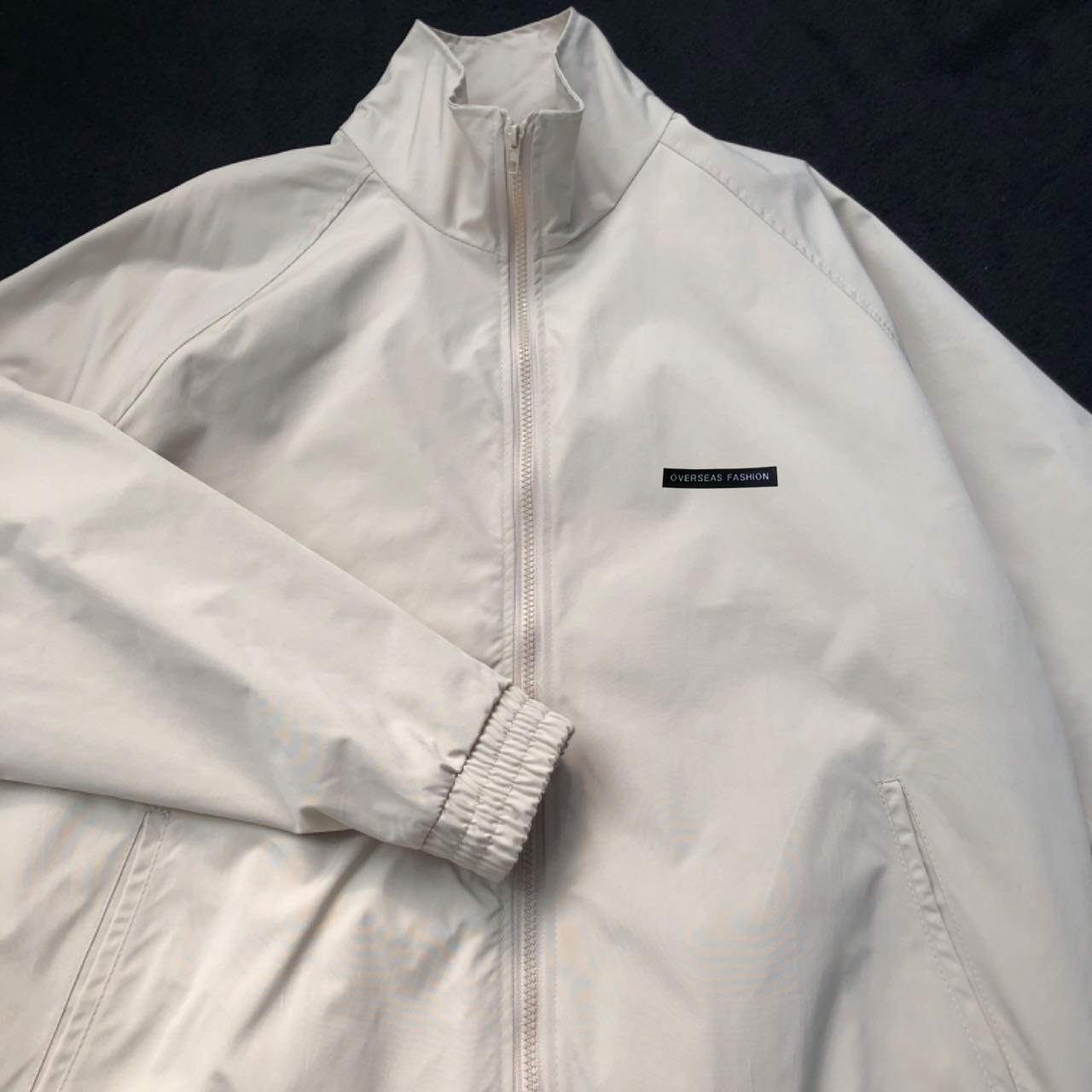 2025早春外套春秋款夹克男纯色男生薄款男装新款休闲衣服青少年潮