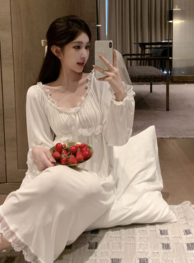 欧若拉莫代尔春秋甜美睡裙
