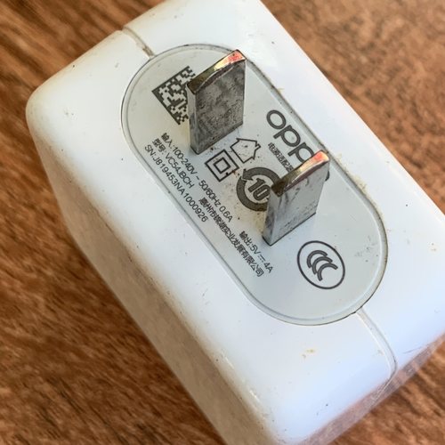 二手原装OPPO5V4A充电器Reno R9 R11S 原装正品R15 R17 20W瓦闪充头充电器充电器插头手机usb快充闪充平板