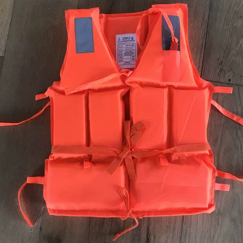 Дорожный морской рабочий спасательный жилет для взрослых для плавания, с печатью вашего логотипа