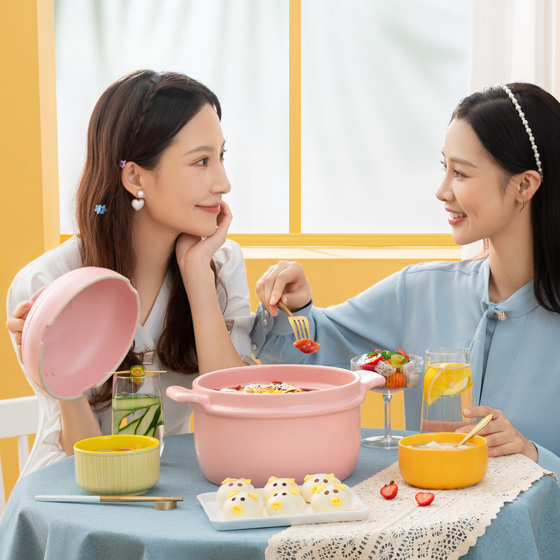 爱仕达陶瓷煲砂锅耐高温防干裂图片