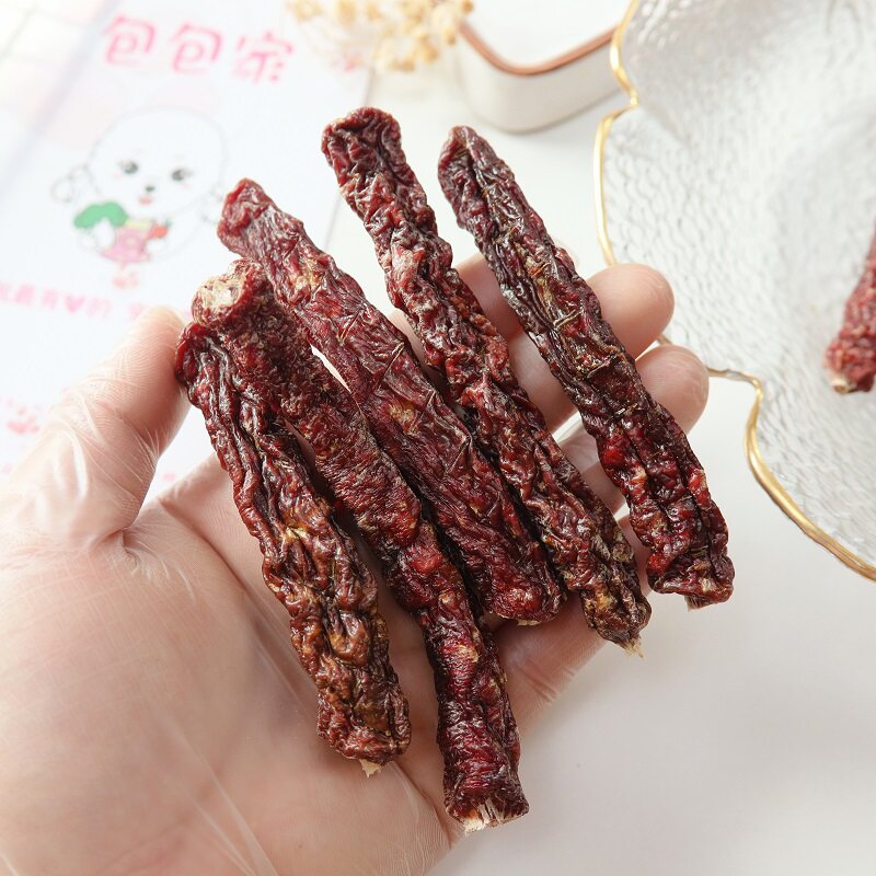 包包家包麻手工鸭肉肠 100g  无淀粉  纯鸭肉肉肠  宠物零食