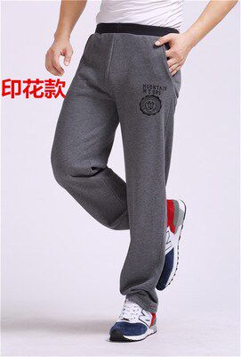 潮流休闲春秋款男士学生弹性体育大码男裤子加大加肥宽松运动裤|ruв категории Мужская одежда, брюки - от Buy2taobao.com для оказания профессиональной услуги покупки агента Taobao