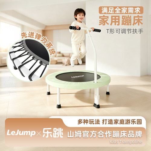 乐跳健身蹦床家用大人小孩运动