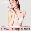 内衣女大胸显小纯欲性感文胸罩套装 好奇蜜斯法式 2025蕾丝薄小胸夏