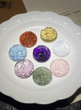 A10天然紫黄粉红绿蓝月光石水晶九尾狐吊坠手链锁骨链男女款多宝