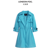 时尚 多色气质风衣款 百搭单外套纯色简约中长款 伦敦雾女士薄款 女装