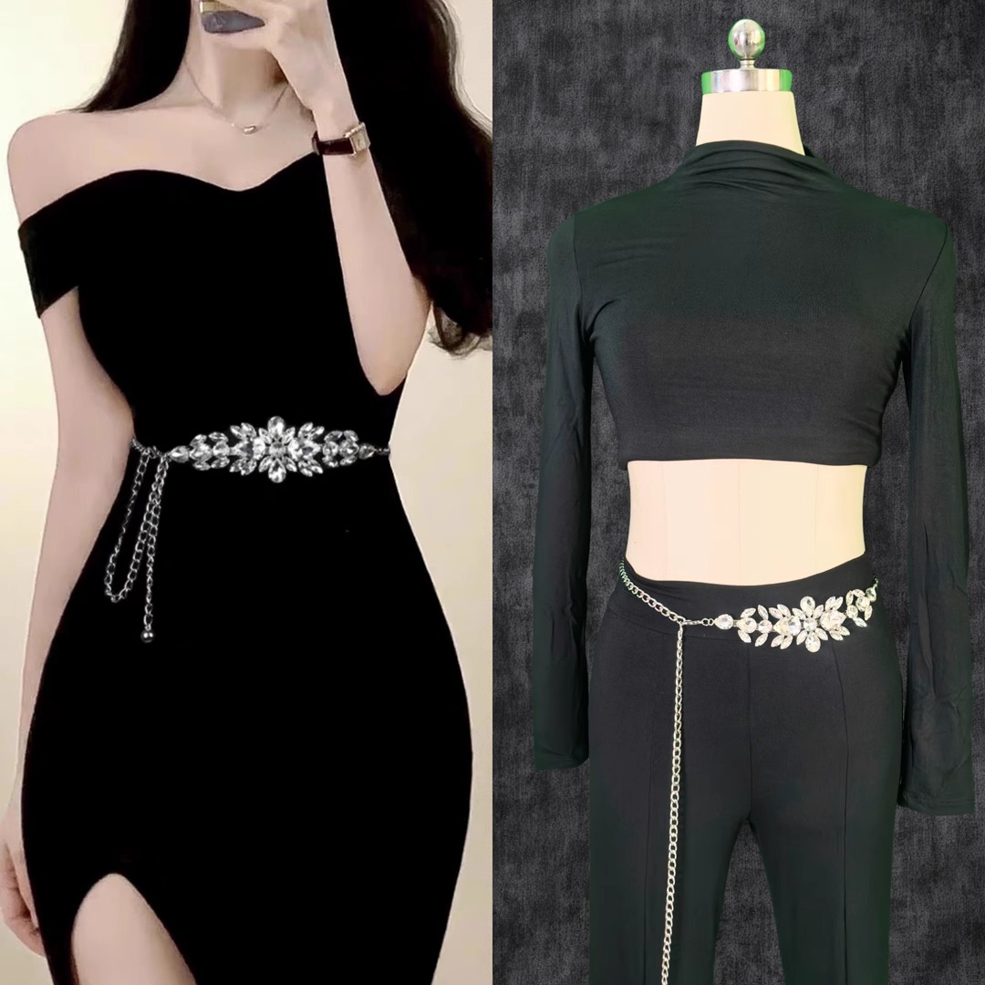 swegal肚皮舞腰链礼服腰饰