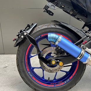 适用 YAMAHA MT-15 mt-125 17-24款 改装后挡泥板 后沙板 挡泥瓦
