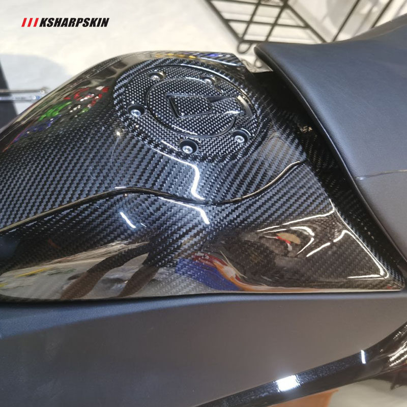 适用于 雅马哈 TMAX560 22-23 碳钎维油箱盖 油箱侧盖 尾灯贴片壳