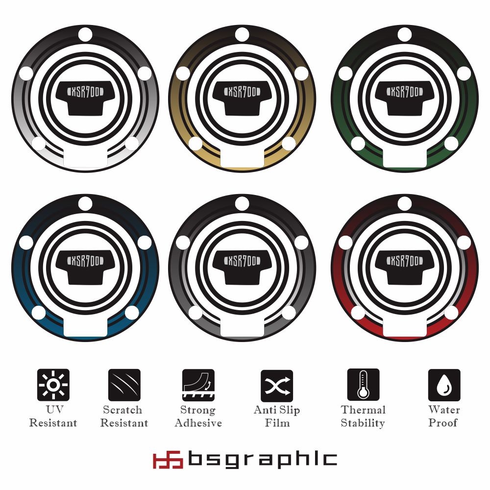 xsr900改装油箱贴油箱盖贴