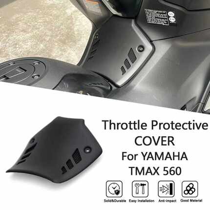 适用于YAMAHA TMAX560 22-24 摩托车油门通道保护 油箱盖保护盖子