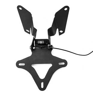 适用于本田 CBR650R CB650R 改装后牌照 尾灯车牌架 短尾车牌照架