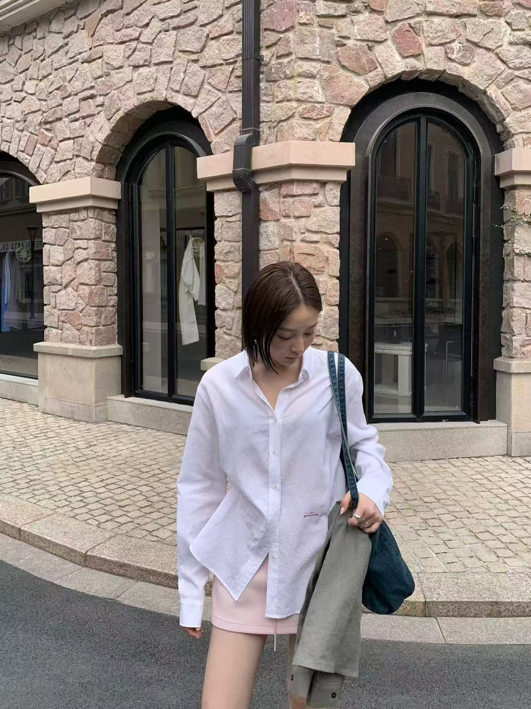 亚麻衬衫女老钱风翻领防晒开衫2026春夏新款通勤休闲百搭长袖衬衣