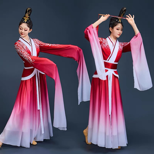 汉唐水袖舞蹈服童云川之舞铜雀献艺同款相和歌古典踏鼓舞演出服