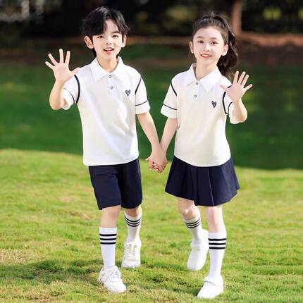 幼儿园园服夏装儿童校服毕业照服装小学生校服夏季短袖运动会班服
