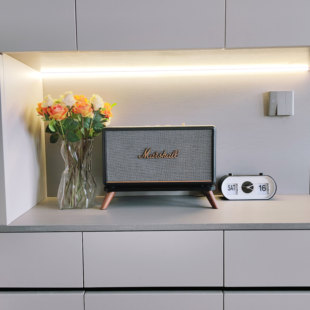 适用MARSHALL马歇尔acton/kilburn/stanmore音响桌面支架实木