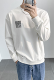 5626#立体胶印高品质男士长袖圆领印花卫衣TP60，男装卫衣，电商C309