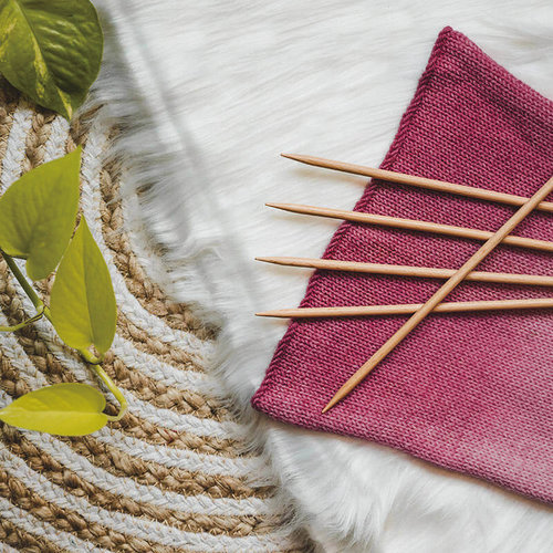 KnitPro双头棒针榉木