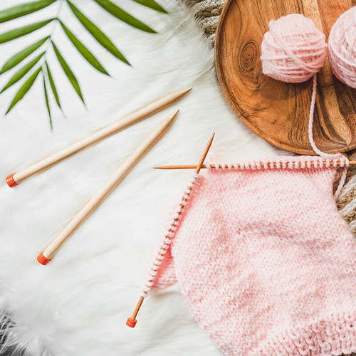 KnitPro单头棒针榉木