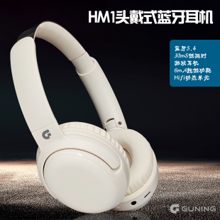 蓝牙耳机无线游戏电竞hifi降噪通话超长续航重低音 2024新款 头戴式