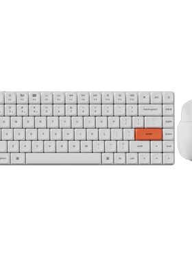 Keychron渴创K3MC无线三模蓝牙键鼠一体套装游戏办公蓝牙键盘超薄
