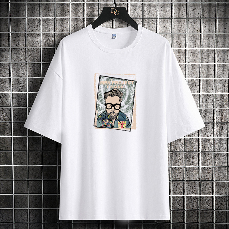 夏季新款男士時尚短袖純棉恤