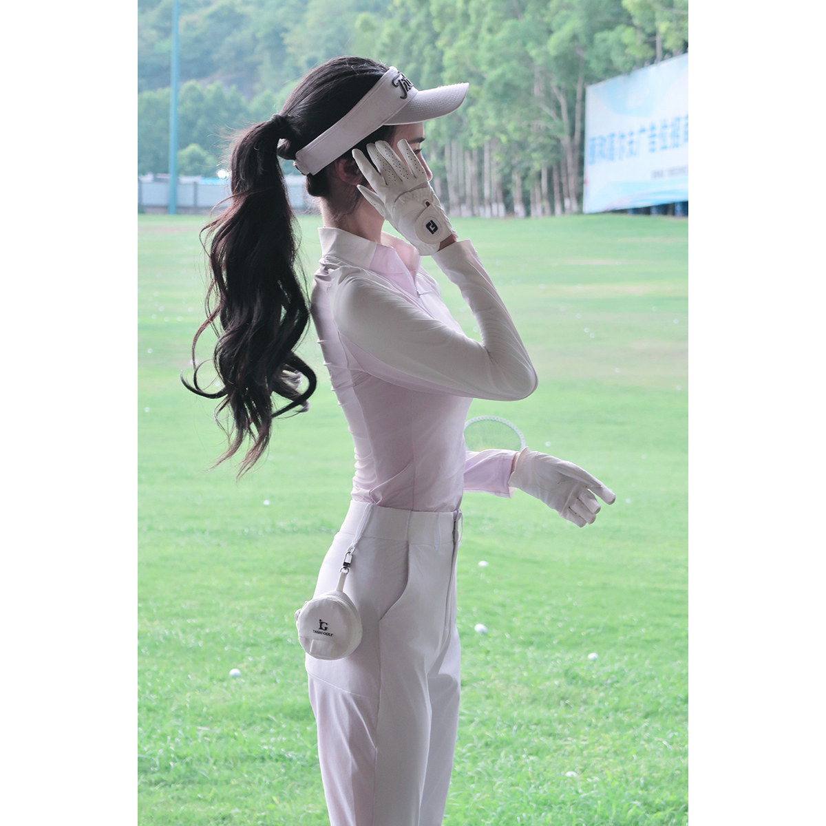 TASHIGOLF夏季防晒长袖POLO衫图片