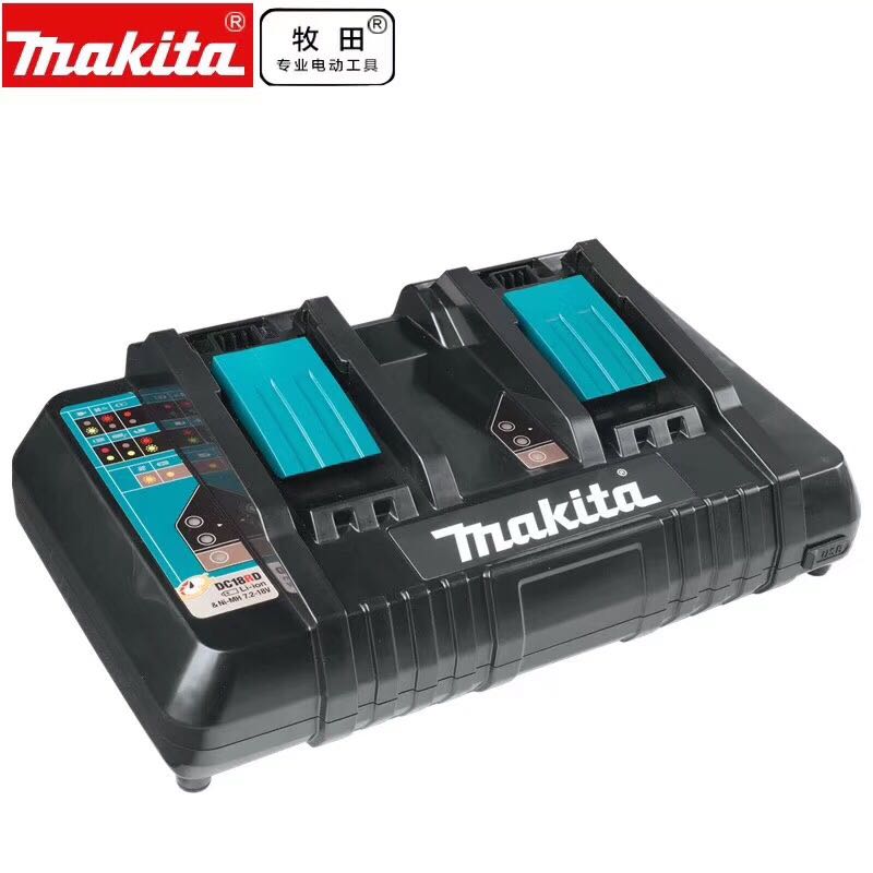 Makita牧田爆款双口充电器DC18RD促销！14.4V/18V通用！