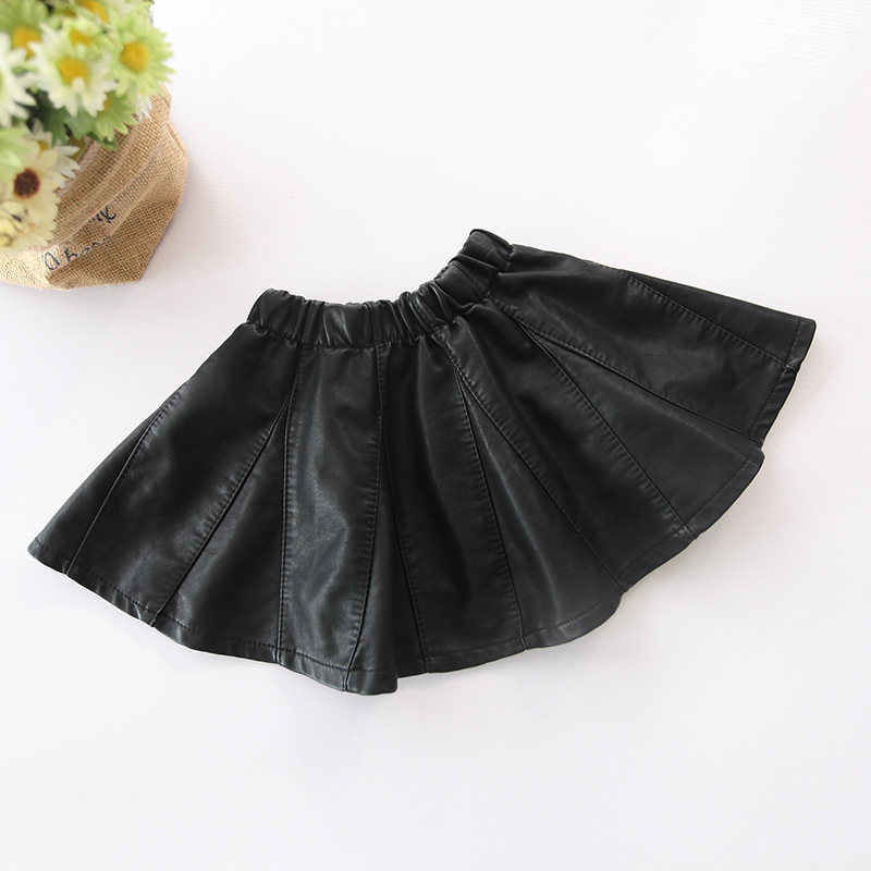 Jupe enfant en cuir - Ref 2050497 Image 1