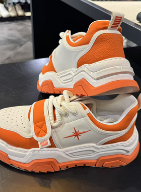 素拼男装2025秋季新款休闲鞋撞色高级感百搭炸街SPCSS535001CM