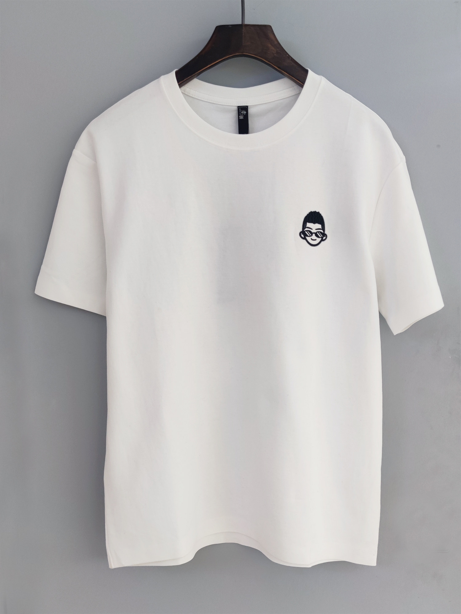 素拼男装2024春季新款短袖t恤黑标科技痞帅弹力亲肤潮流情侣半袖