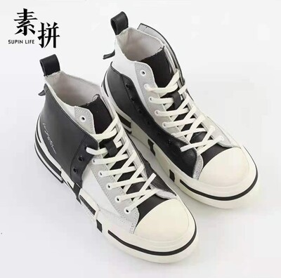 素拼男装春秋耐磨复古