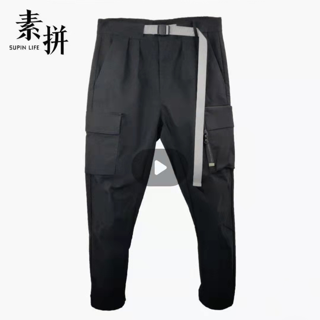 素拼男裝春秋新款休閑褲SPB01XK021A