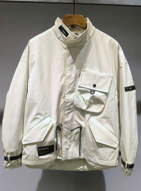 素拼男装冬季新款羽绒服SPMAYR257564B户外休闲百搭保暖羽绒外套