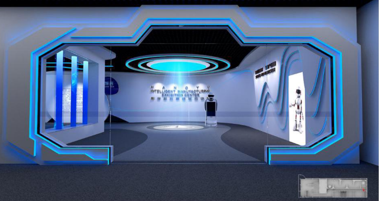 空间效果设计展厅设计展馆设计展览效果设计