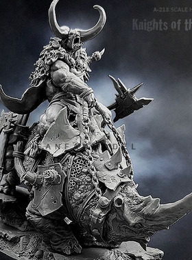 110mm 牛头圣骑士 树脂兵人(白模) A-213不适合新手(限量特价)