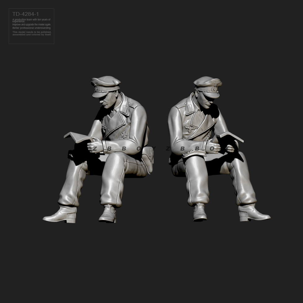 模型经典手办1/35树脂兵人