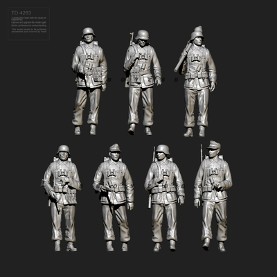 模型经典手办1/35树脂兵人