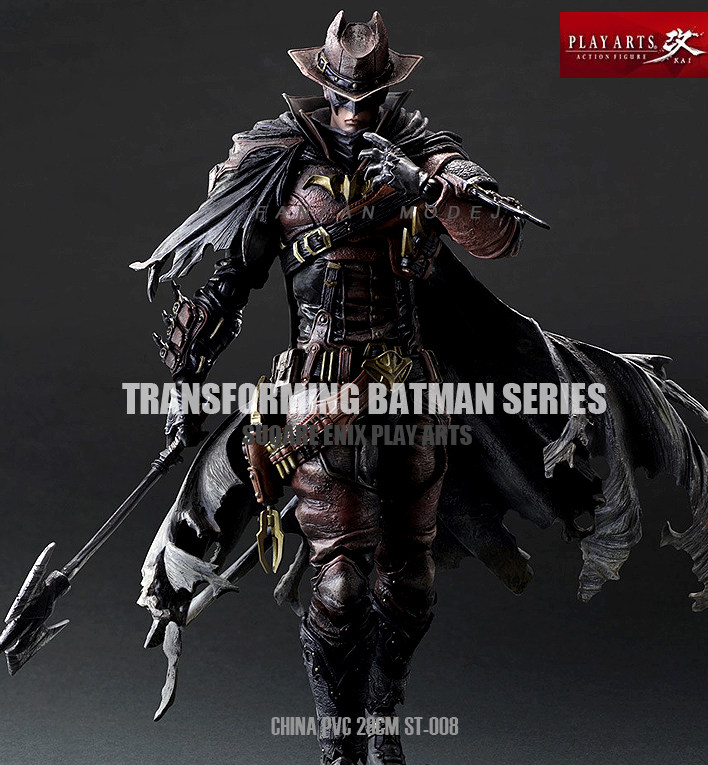 PA改 狂野牛仔蝙蝠侠限定版 可动手办模型 (China)PVC28Cm ST-008